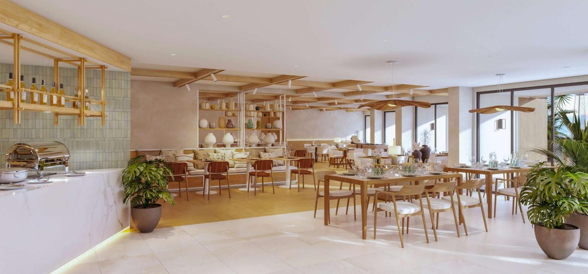 Paradisus By Melia Fuerteventura Costa Calma Dış mekan fotoğraf The restaurant
